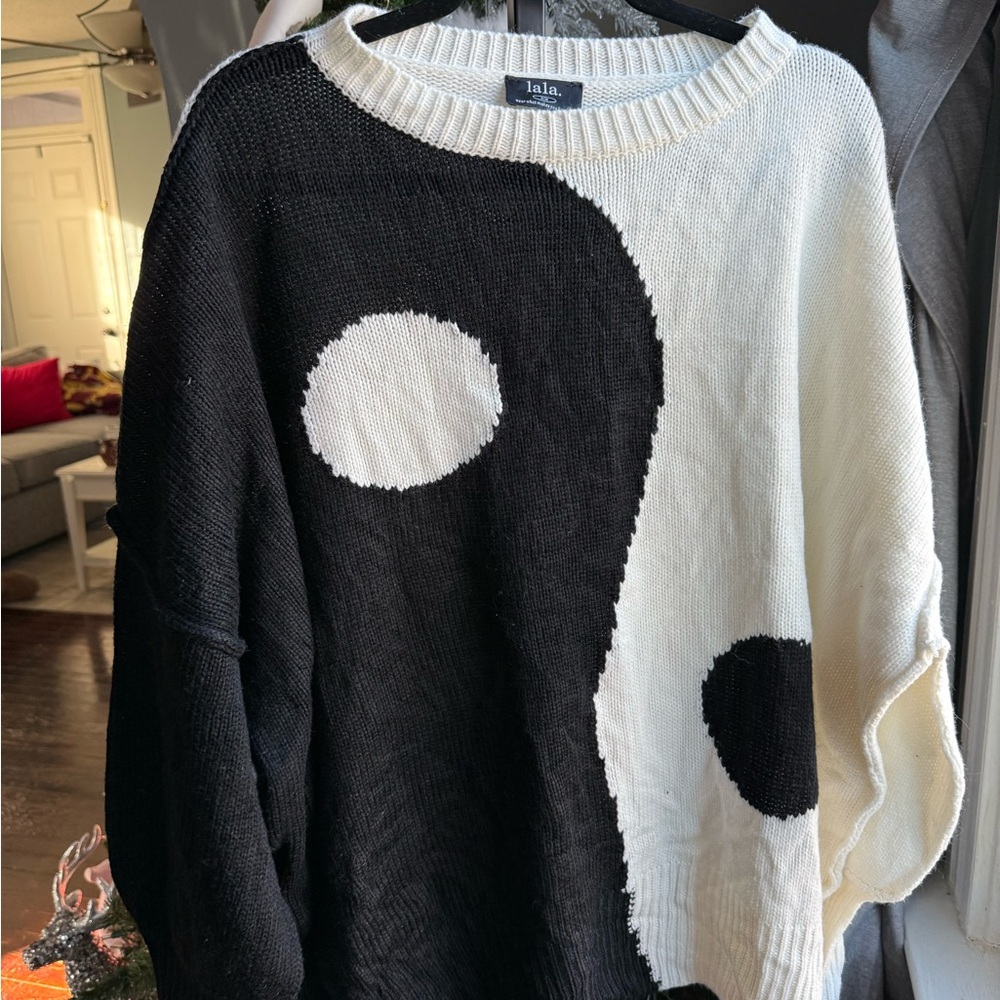 Dressed in Lala Yin Yang Sweater - Picture 2 of 5